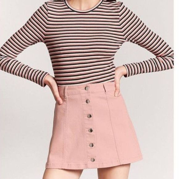 Forever 21 Dresses & Skirts - 3/$30 F21 denim mini skirt